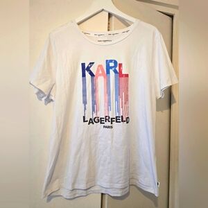 Karl Lagerfeld Short Sleeve T SHIRT XL NWOT